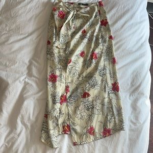 Floral Midi Skirt